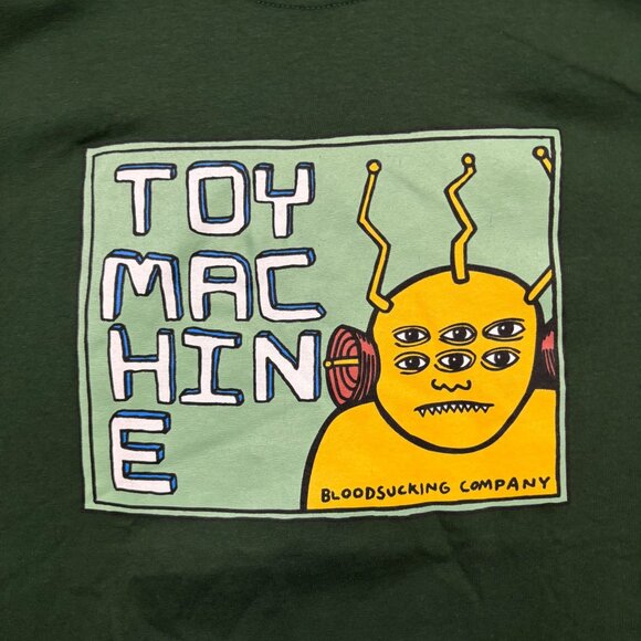Toy Machine Alien Bloodsucking Company T-Shirt Size Large - Picture 2 of 4